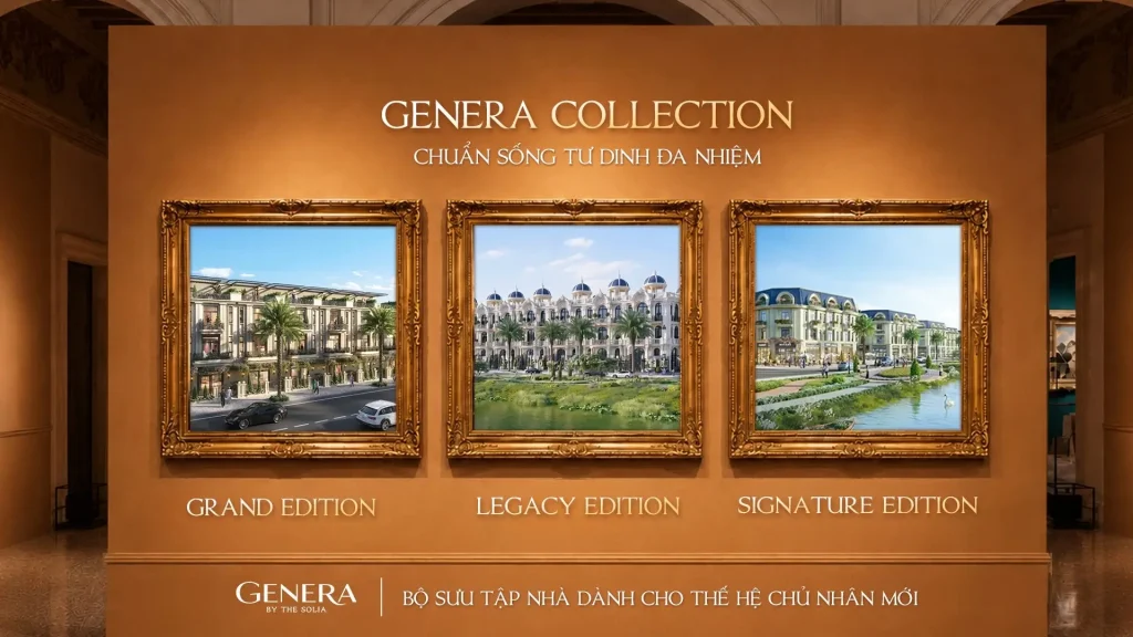 Genera by The Solia - hình ảnh giới thiệu dự án nhà phố thấp tầng
