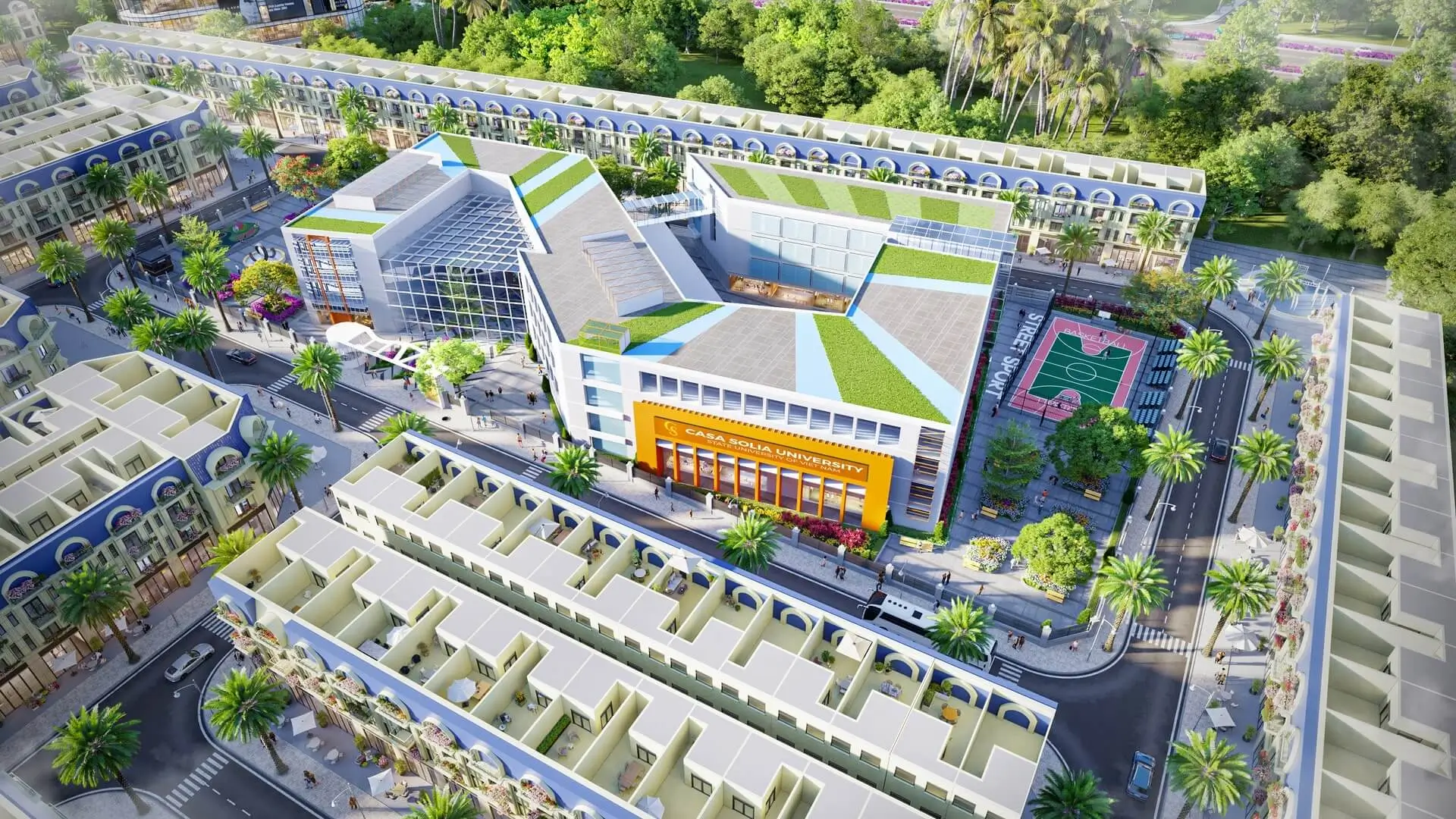 tiện ích trường học Genera By The Solia